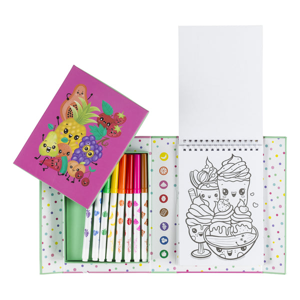 Scented Colouring - Fruity Cutie - Tiger Tribe