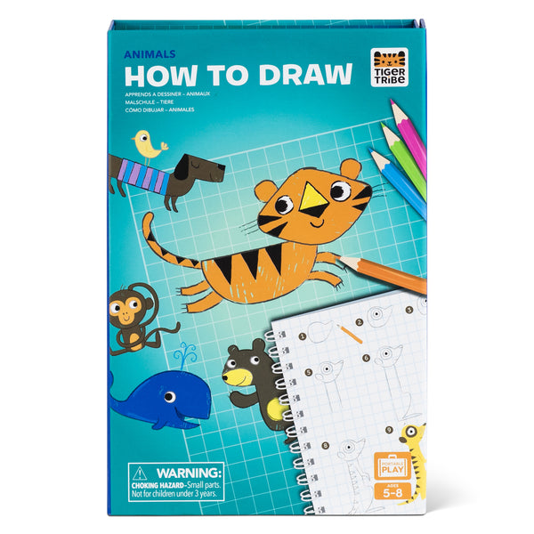 How to Draw - Animals - Tiger Tribe
