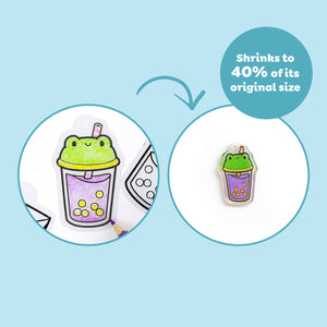 Shrinkorama - Charm Bracelet - Kawaii Drinks - Tiger Tribe