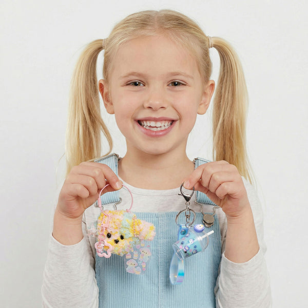 Bag Charm Kit - Blueberry Bubble Tea - Tiger Tribe