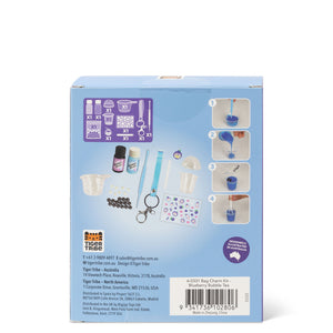 Bag Charm Kit - Blueberry Bubble Tea - Tiger Tribe