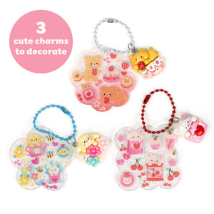 Sticker Craft Kit - Kawaii Bag Charms - Tiger Tribe