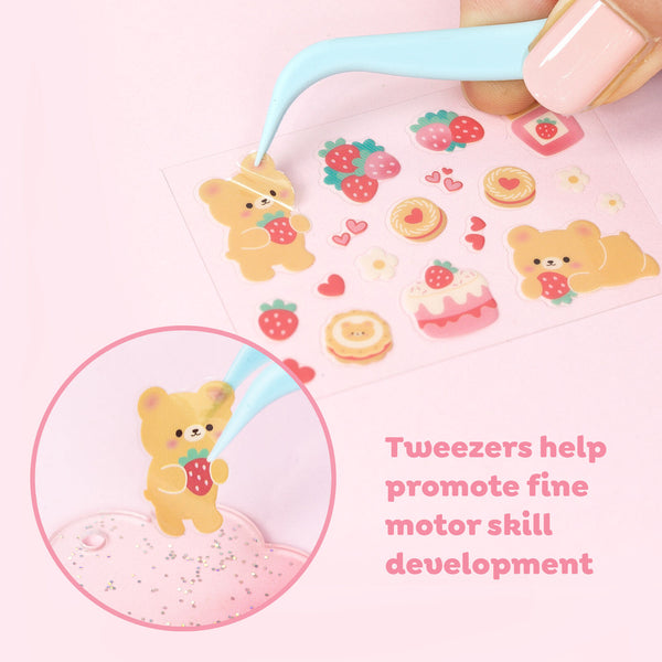 Sticker Craft Kit - Kawaii Bag Charms - Tiger Tribe