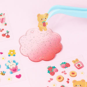 Sticker Craft Kit - Kawaii Bag Charms - Tiger Tribe
