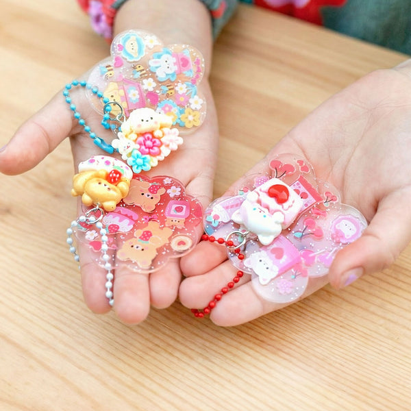 Sticker Craft Kit - Kawaii Bag Charms - Tiger Tribe