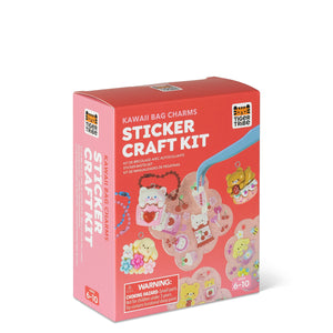 Sticker Craft Kit - Kawaii Bag Charms - Tiger Tribe