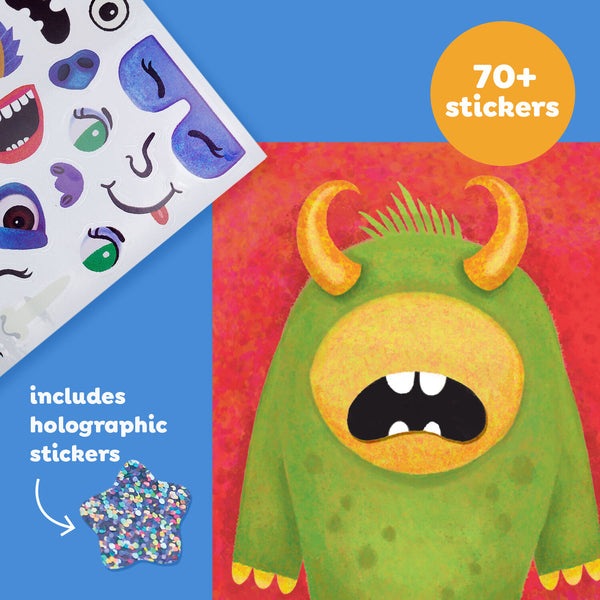 Sticker Pics - Funny Faces NEW - Tiger Tribe