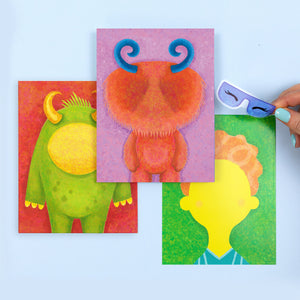Sticker Pics - Funny Faces NEW - Tiger Tribe