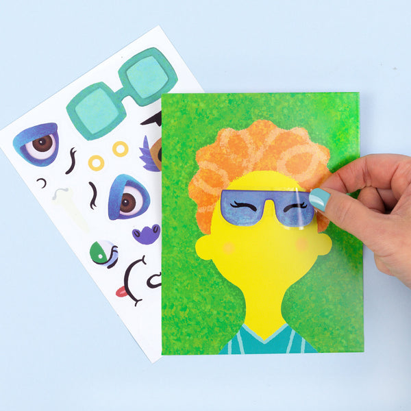 Sticker Pics - Funny Faces NEW - Tiger Tribe