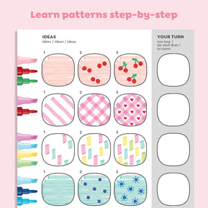 Great Big Colouring Set - Magical Mini Worlds - Tiger Tribe