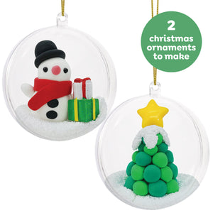 Clay Craft - Ornament Kit - Snowman & Tree - Tiger Tribe