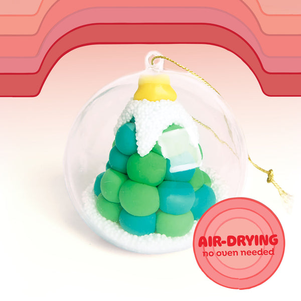 Clay Craft - Ornament Kit - Snowman & Tree - Tiger Tribe