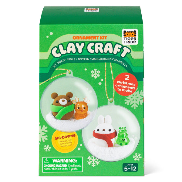 Clay Craft - Ornament Kit - Bear & Bunny - Tiger Tribe