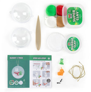 Clay Craft - Ornament Kit - Bear & Bunny - Tiger Tribe