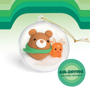 Clay Craft - Ornament Kit - Bear & Bunny - Tiger Tribe