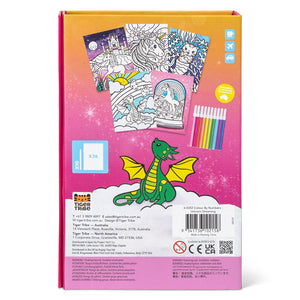 Colour by Numbers - Unicorn Dreaming - Tiger Tribe