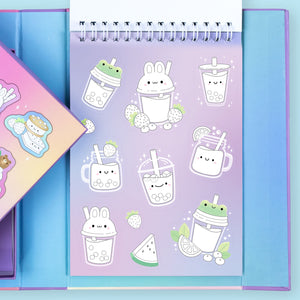 Scented Stacks Of Stickers - Dreamy Desserts - Tiger Tribe