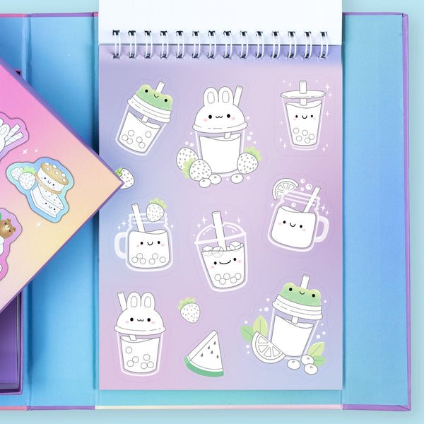 Scented Stacks Of Stickers - Dreamy Desserts - Tiger Tribe