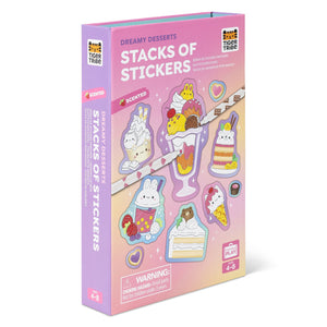 Scented Stacks Of Stickers - Dreamy Desserts - Tiger Tribe