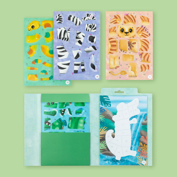 Sticker by Numbers - Animals - Tiger Tribe