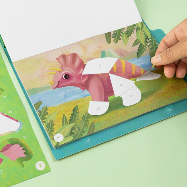 Sticker By Numbers - Dinosaurs - Tiger Tribe