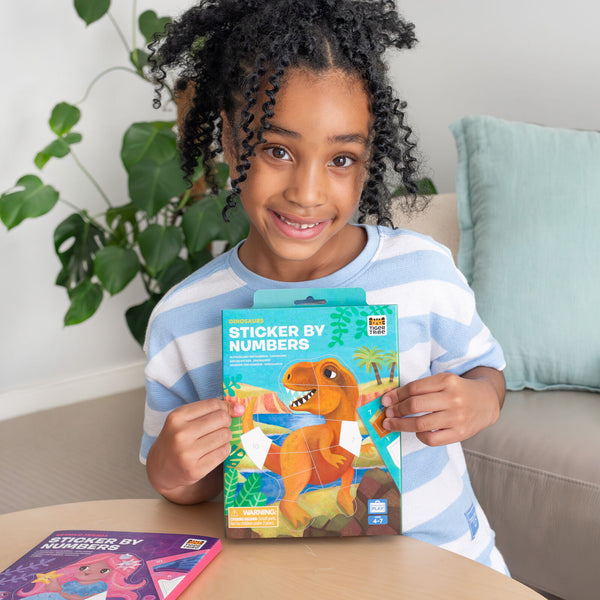 Sticker By Numbers - Dinosaurs - Tiger Tribe