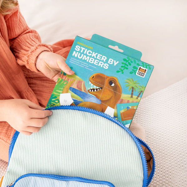 Sticker By Numbers - Dinosaurs - Tiger Tribe