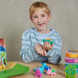 Claytopia - Dinosaur World - Tiger Tribe