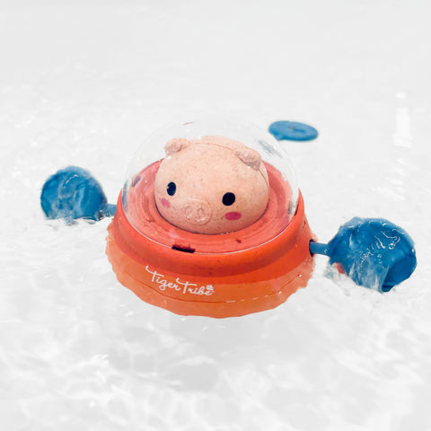 Bath Paddle Ship - Space Piggy - Tiger Tribe