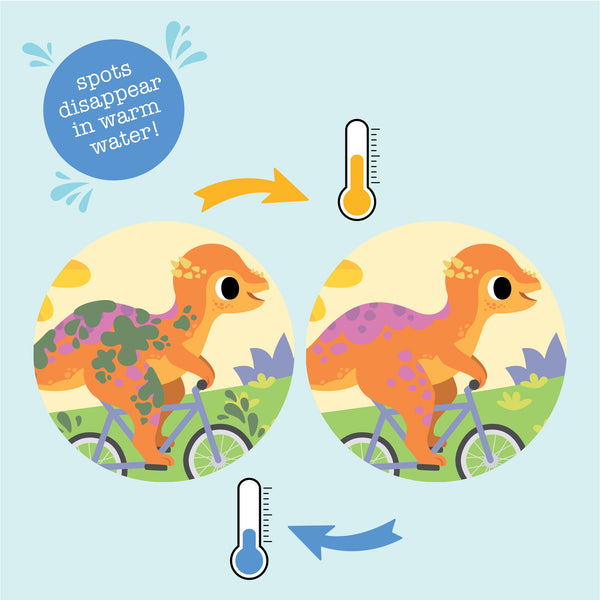 Magic Bath Book - Messy Dinosaurs - Tiger Tribe