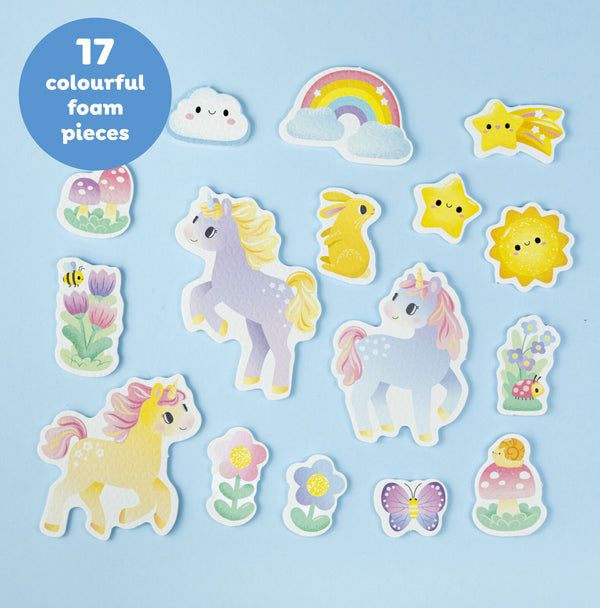 Bath Art - Unicorn Tales - Tiger Tribe