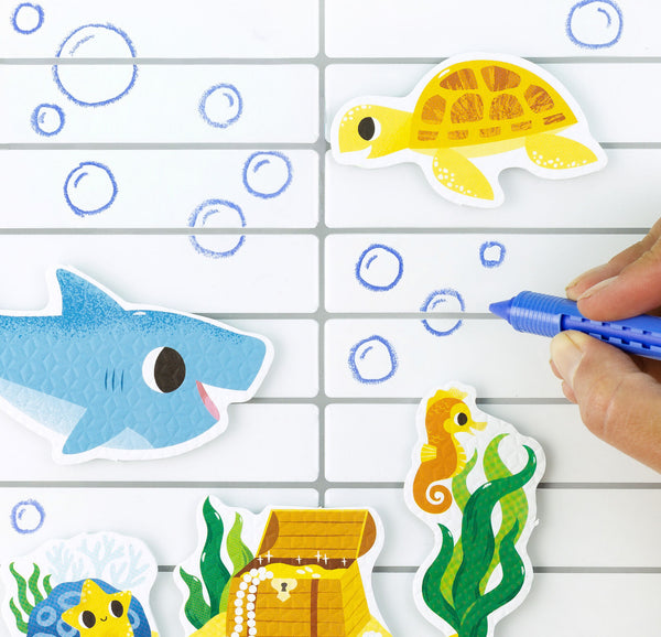 Bath Art - Ocean Stories - Tiger Tribe