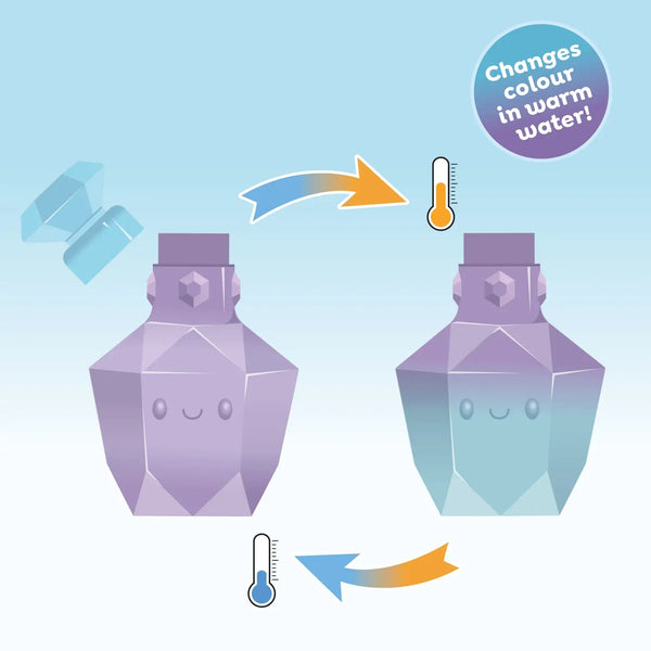Bath Magic - Colour-Change Potion Bottle - Purple to Blue - Tiger Tribe