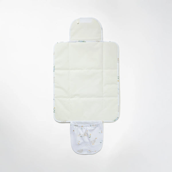 Waterproof Travel Change Mat - Goosey Goosey - Living Textiles