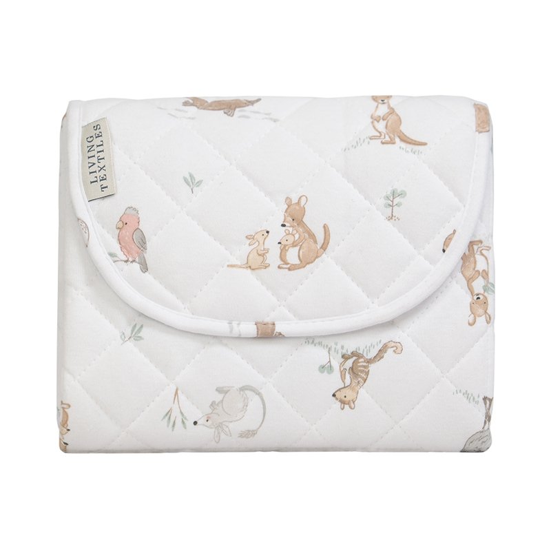 Waterproof Travel Change Mat - Australiana - Living Textiles