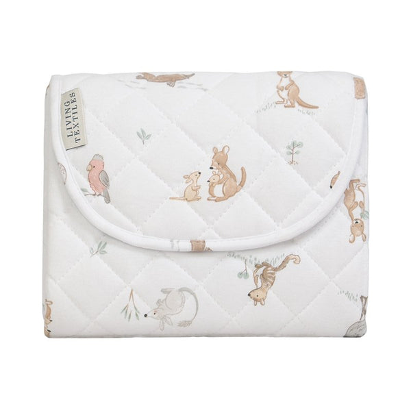 Waterproof Travel Change Mat - Australiana - Living Textiles