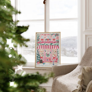 Christmas Gingerbread Bakery A4 Print - Simply Katy