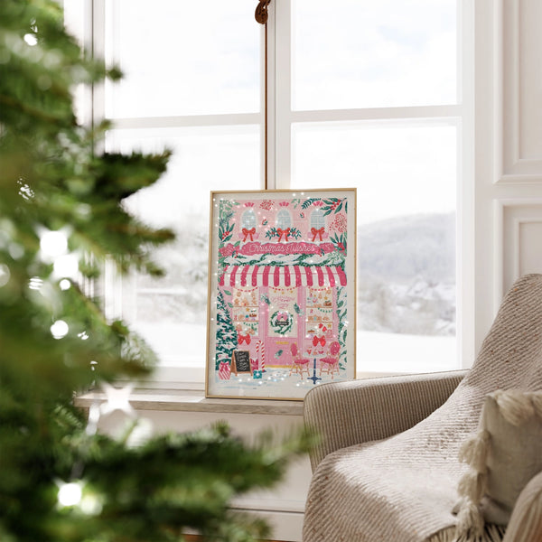 Christmas Gingerbread Bakery A4 Print - Simply Katy