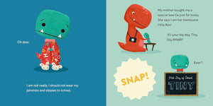 Tiny T. Rex and the First-Day Oopsies - Kids Book