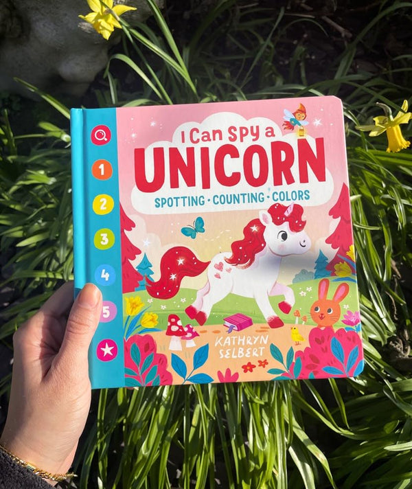 I Can Spy a Unicorn: Spotting, Counting, Colours -Kids Book
