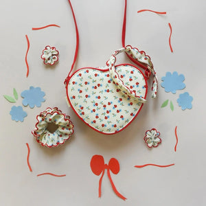 Martha Ditsy Floral Heart Bag - Rockahula Kids