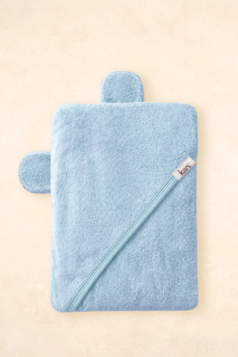 Hooded Towel - Sky - Kiin