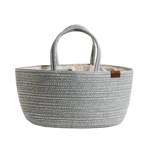Cotton Rope Storage Caddy - Sage - Living Textiles