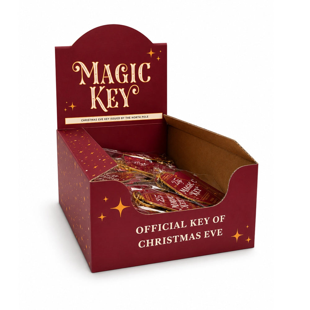 Magic Christmas Eve Key Santa Door Key - Stocking Filler - The Handmade Christmas Co