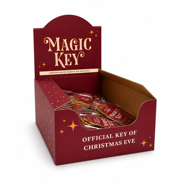 Magic Christmas Eve Key Santa Door Key - Stocking Filler - The Handmade Christmas Co