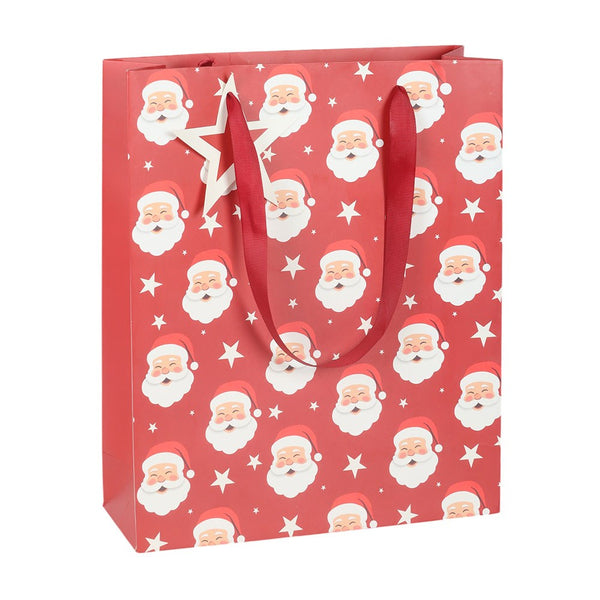 Jolly Santa Christmas Gift Bag - Large - Wonder Imports