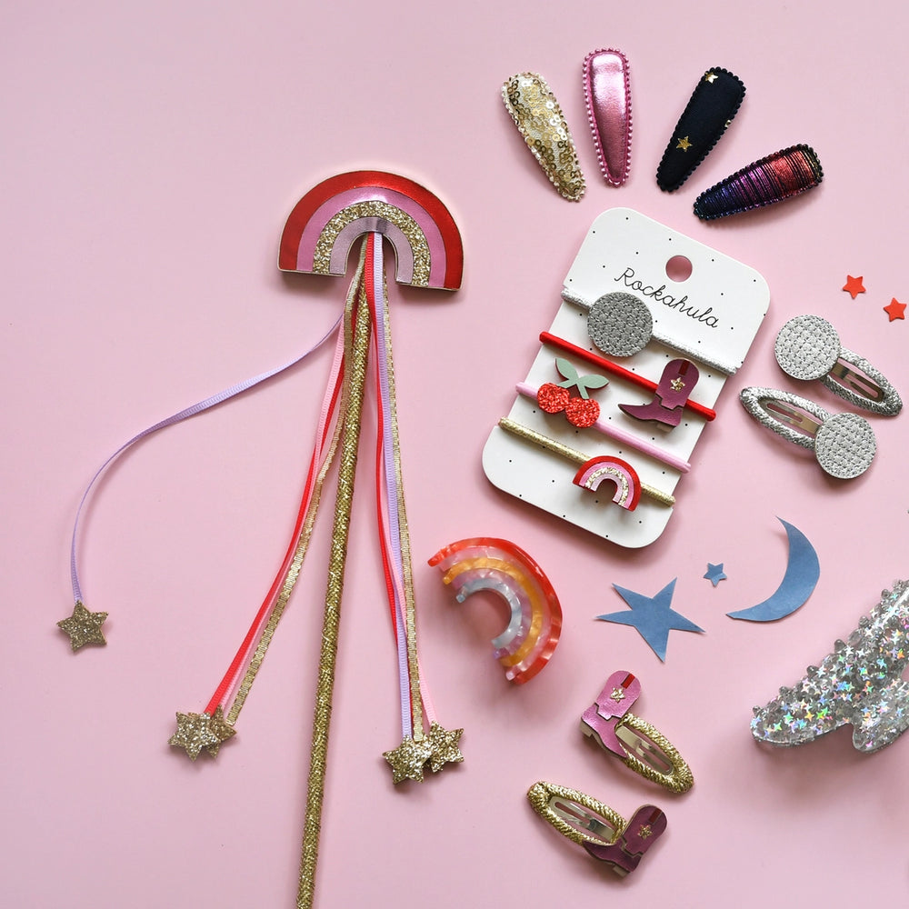 Shimmer Rainbow Claw Clip - Rockahula Kids