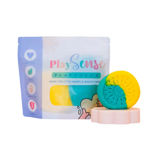 Duo Dough | Turtle Bay | Tropical Coconut Scented - Play Sense