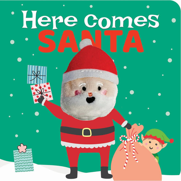 Finger Puppet Book - Here Comes Santa