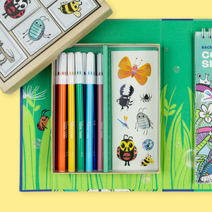 Colouring Set - Backyard Bugs - Tiger Tribe